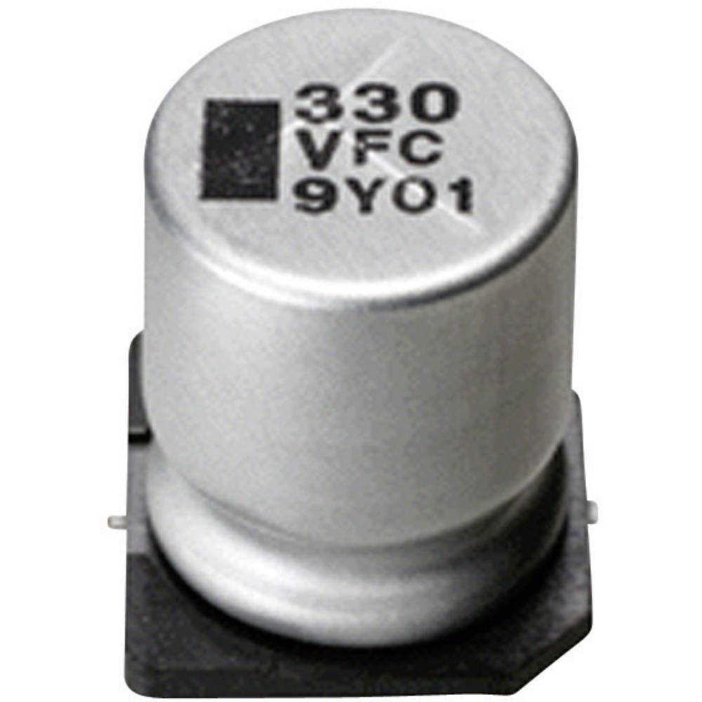 Panasonic EEEFC1H221P Elektrolytische condensator SMD 220 µF 50 V 20 % (Ø x l) 10.2 mm x 10 mm 1 stu