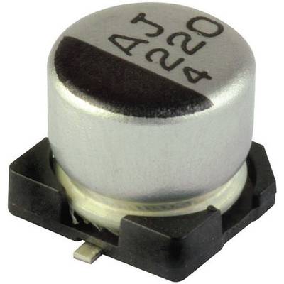 Yageo CB010M0100RSD-0605 Elektrolyt-Kondensator SMD   100 µF 10 V 20 % (Ø x H) 6.3 mm x 5.4 mm 1 St. 