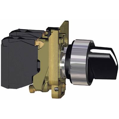 Schneider Electric XB4BD53 Harmony XB4BD53 Wahltaste Drehschalter Schwarz 3 x +/- 45 ° Drehentriegelung 1 St.
