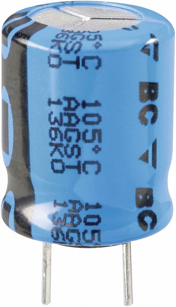 Vishay 2222 136 65472 Elektrolyt-Kondensator radial bedrahtet  7.5 mm 4700 µF 16 V 20 % (Ø x H) 16 mm x 35 mm 1 St.