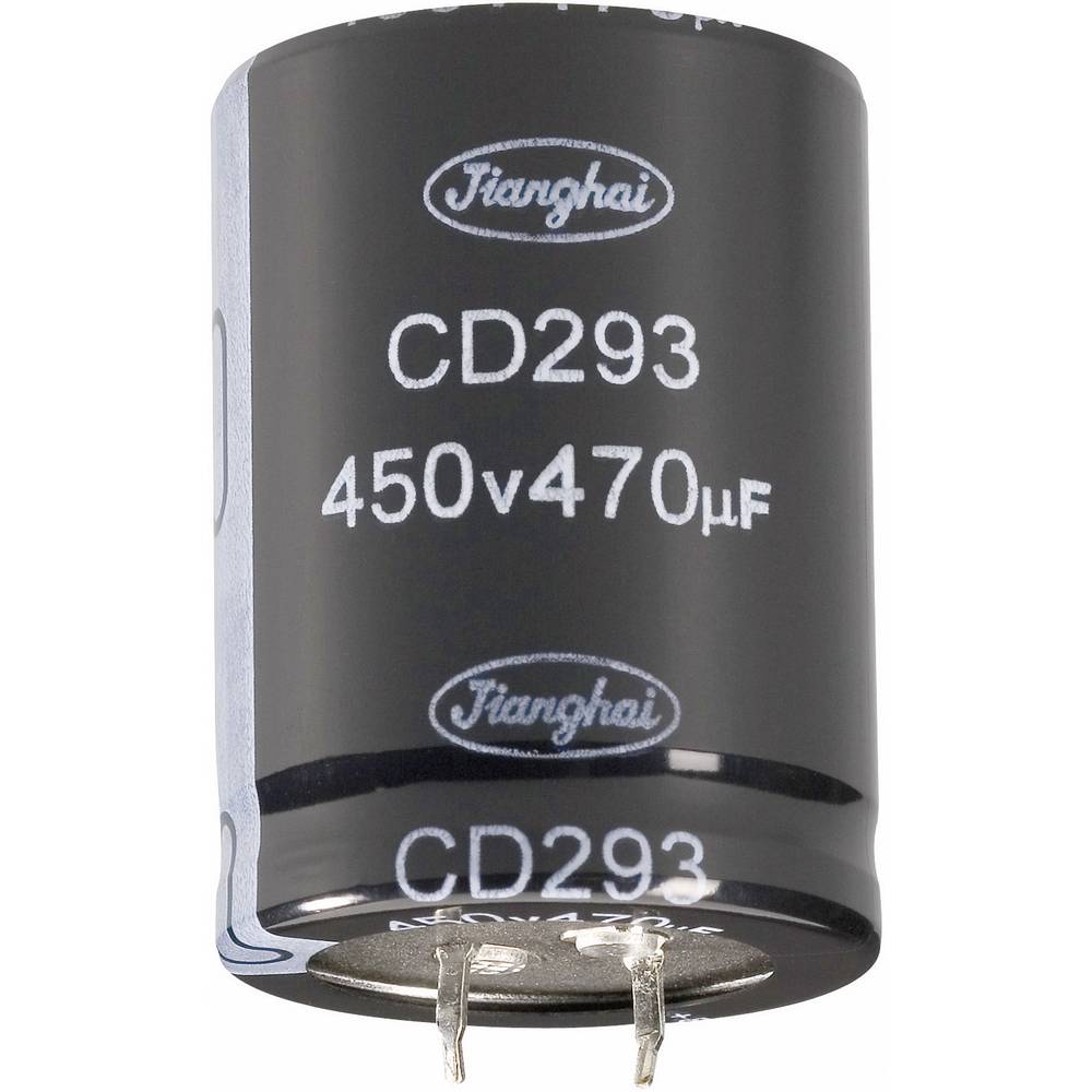 Jianghai ECS2GBW471MT6P23545 Elektrolytische condensator Snap-in 10 mm 470 µF 400 V 20 % (Ø x h) 35 