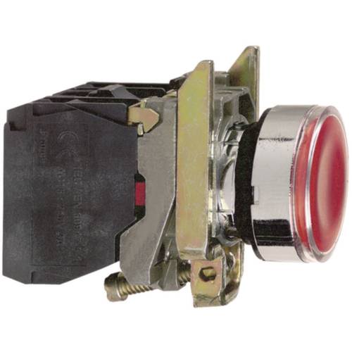 Schneider Electric XB4BW34B5 Harmony XB4BW34B5 Drucktaster Betätiger flach 1 Taste Rot Druckentriegelung 1 St.