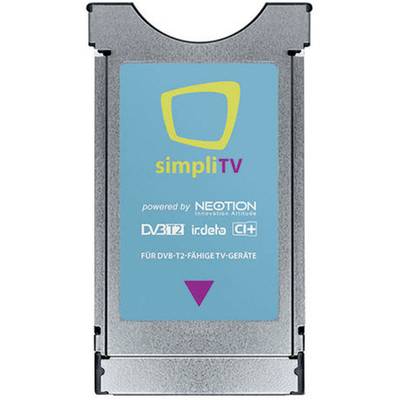 SimpliTV CI+ Modul  DVB-T2  in HD-Qualität