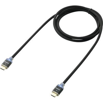 SpeaKa Professional HDMI Anschlusskabel HDMI-A Stecker, HDMI-A Stecker 3.00 m Schwarz SP-7870028 Audio Return Channel, v