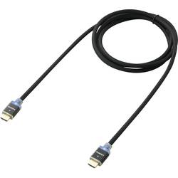 Image of SpeaKa Professional HDMI Anschlusskabel HDMI-A Stecker, HDMI-A Stecker 3.00 m Schwarz SP-7870028 Audio Return Channel,