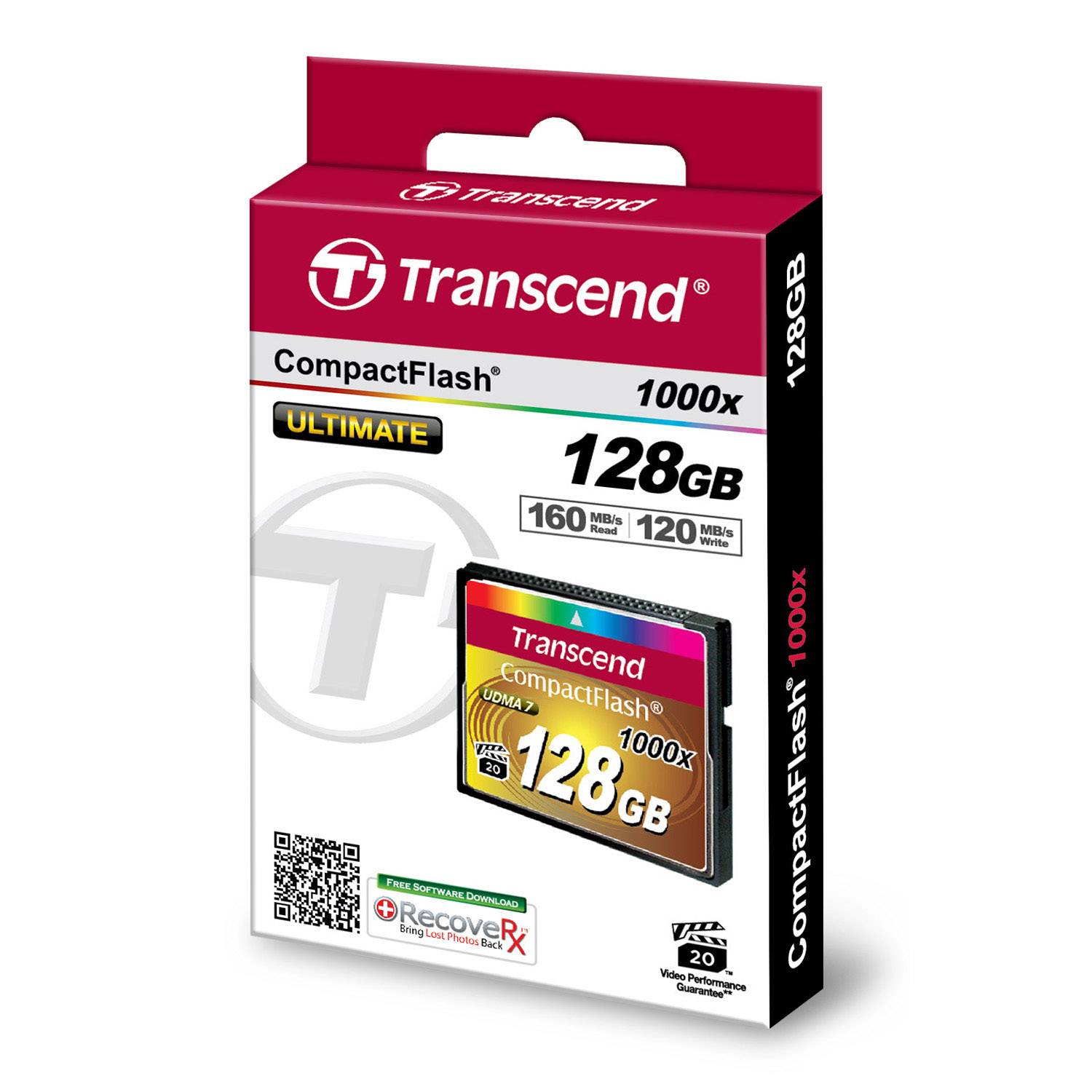 Transcend Ultimate - Flash-Speicherkarte - 128 GB-1