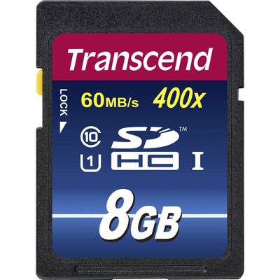 Transcend Premium 400 SDHC-Karte Industrial 8 GB Class 10, UHS-I 
