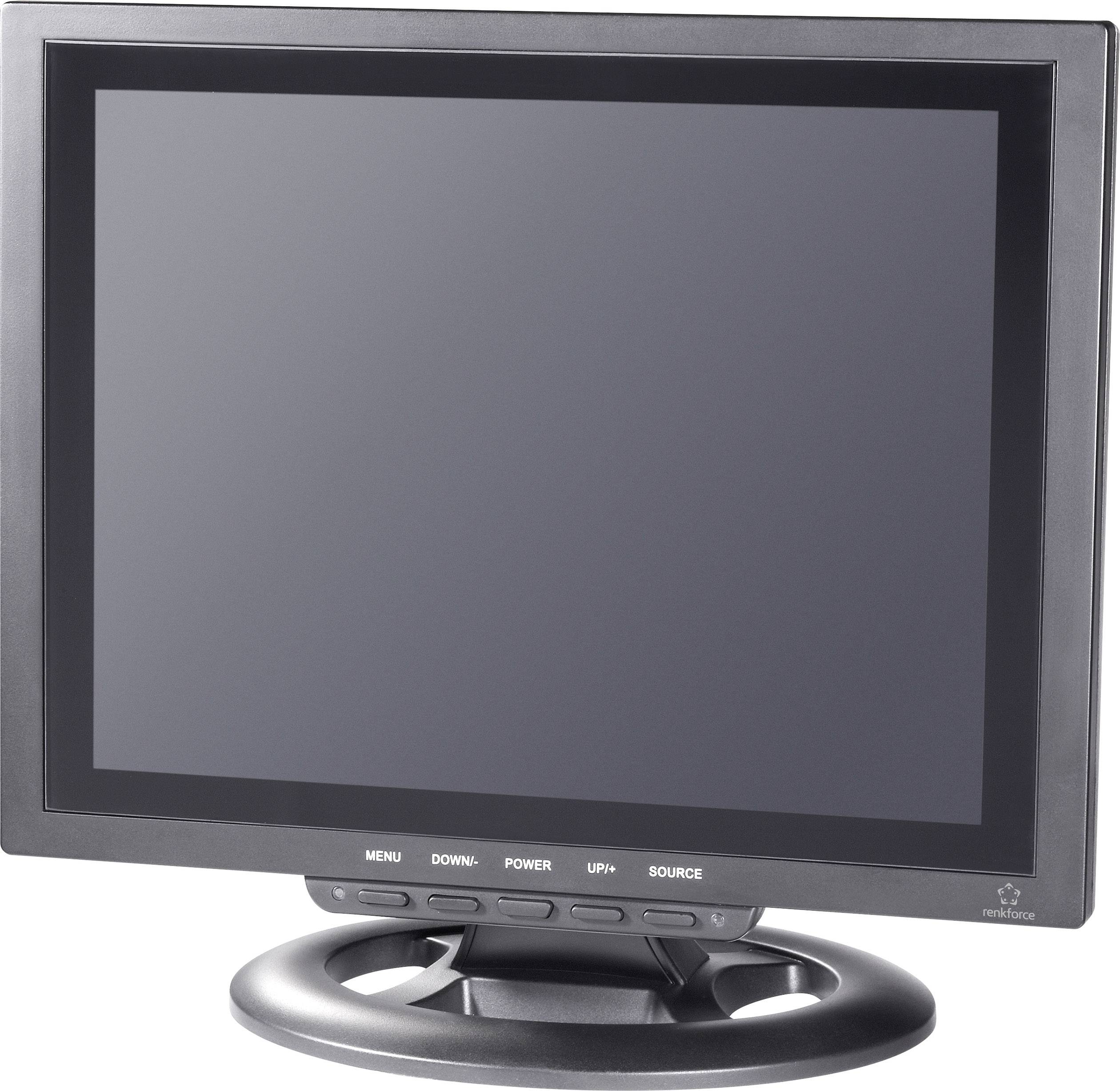 CONRAD LCD-Überwachungsmonitor 30.48 cm (12 Zoll) Renkforce 449238 800 x 600 Pixel Schwarz