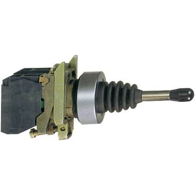 'Joystick mit mehrfachem Achsensystem und robustem Metallgehäuse, geeignet für industrielle Steuerungsanwendungen.'