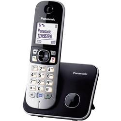 Image of Panasonic KX-TG6811 DECT, GAP Schnurloses Telefon analog Freisprechen Schwarz, Silber