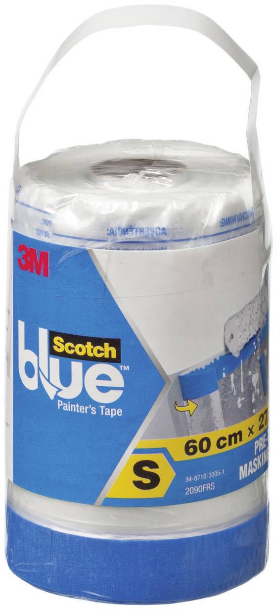 Scotch PT2093EL-24 Abdeckfolie ScotchBlue™ Blau (transparent) (L x B) 27.4 m x 60 cm 1 St.