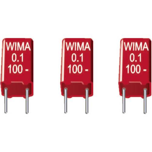 Thumbnail - Wima MKS 2 0,22uF 10% 250V RM5 1 St. MKS-Folienkondensator radial bedrahtet 0.22 µF 250 V/DC 10 % 5 mm (L x B x H) 7.2 x...
