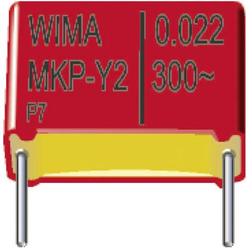 Thumbnail - Wima MKY22W21004B00MSSD-1 MKP-X2-Funkentstör-Kondensator radial bedrahtet 0.01 µF 300 V/AC 20 % 1 St.
