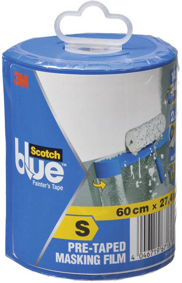 Scotch  PTD2093EL-24-SNEW Abdeckfolie ScotchBlue™ Blau (transparent) (L x B) 27.4 m x 60 cm 1 St.