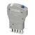 Grau-blauer elektronischer Baustein von Phoenix Contact, Modellnummer CB TM1 0,5A SFB P, Aufschrift 'Made in Germany'.