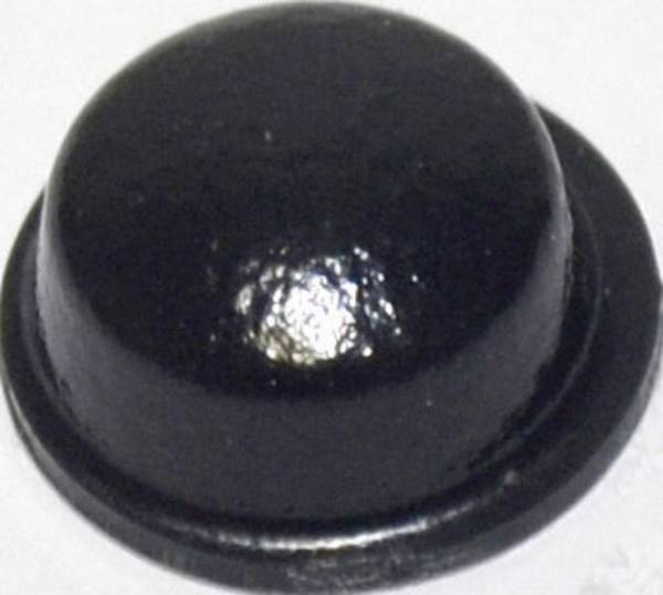 TOOLCRAFT PD2115SW Gerätefuß selbstklebend, rund Schwarz (Ø x H) 11.1 mm x 5 mm 1 St.