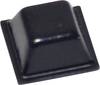 TOOLCRAFT PD2126SW Gerätefuß selbstklebend, quadratisch Schwarz (L x B x H) 12.7 x 12.7 x 5.8 mm 1 St.