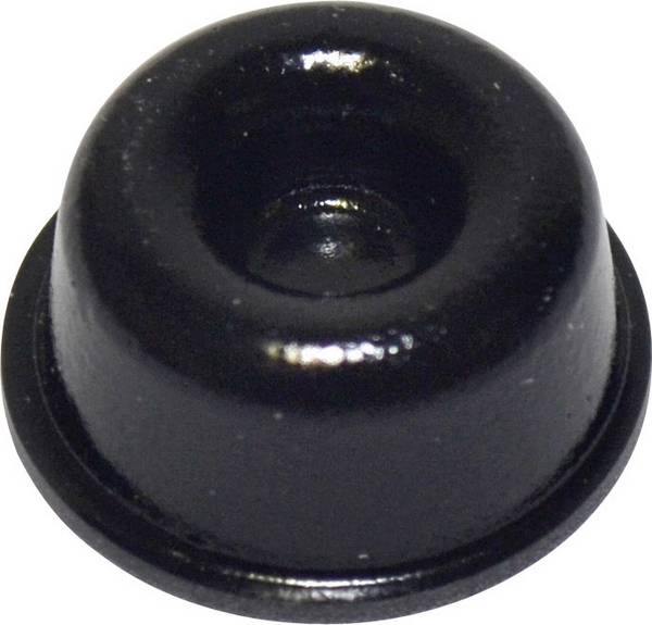 TOOLCRAFT PD2210SW Gerätefuß selbstklebend, rund Schwarz (Ø x H) 22.3 mm x 10.1 mm 1 St.