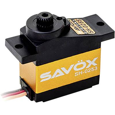 Savöx Mini-Servo SH-0253 Digital-Servo Getriebe-Material: Kunststoff Stecksystem: JR