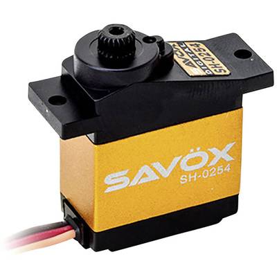 Savöx Mini-Servo SH-0254 Digital-Servo Getriebe-Material: Kunststoff Stecksystem: JR