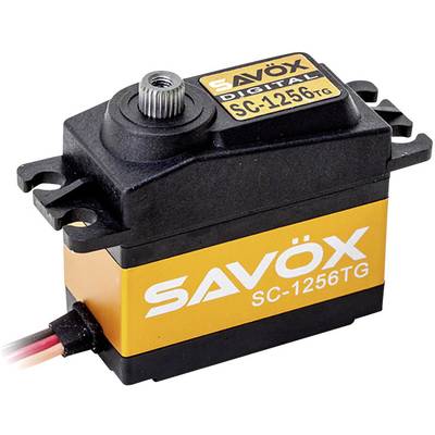 Savöx Standard-Servo SC-1256TG Digital-Servo Getriebe-Material: Metall Stecksystem: JR