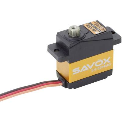 Savöx Mini-Servo SH-0264MG Digital-Servo Getriebe-Material: Metall Stecksystem: JR