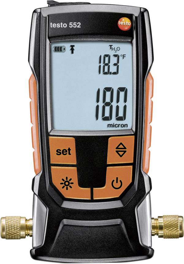 Druck-Messgerät testo 552 0 - -26.66 mbar kalibriert (ISO)