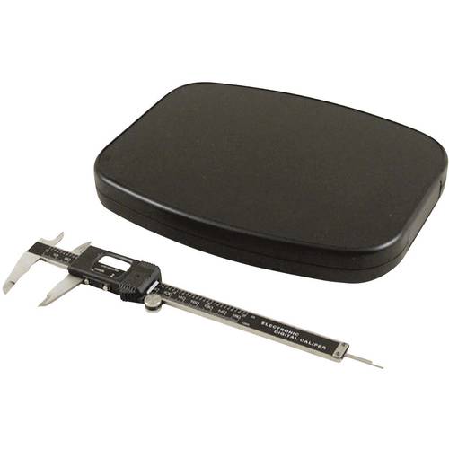 Hammond Electronics 1599TABLBK Hand-Gehäuse 240 x 190 x 30 ABS Schwarz 1 St.