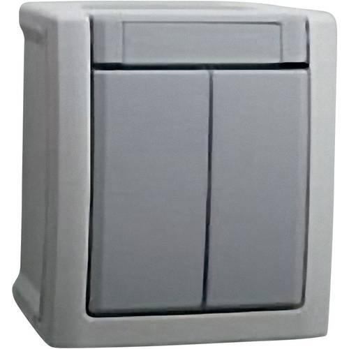 VIKO Feuchtraum-Schalterprogramm Serienschalter Pacific Grau 90591002-DE 1 St.