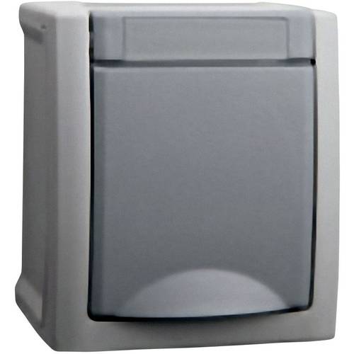 VIKO Feuchtraum-Schalterprogramm Schutzkontakt-Steckdose Pacific Grau 90591008-DE 1 St.