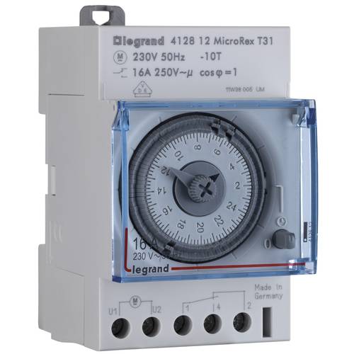 Legrand 412812 Hutschienen-Zeitschaltuhr analog 4000 W