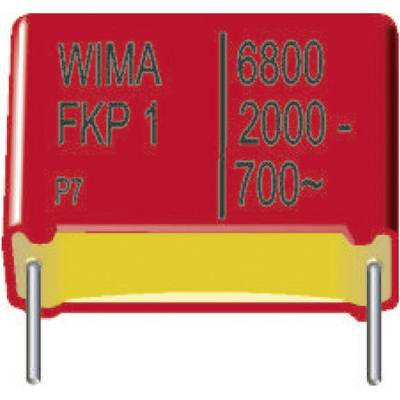 Wima FKP1R026807B00KSSD 1 St. FKP-Folienkondensator radial bedrahtet  0.068 µF 1250 V/DC 10 % 37.5 mm (L x B x H) 41.5 x