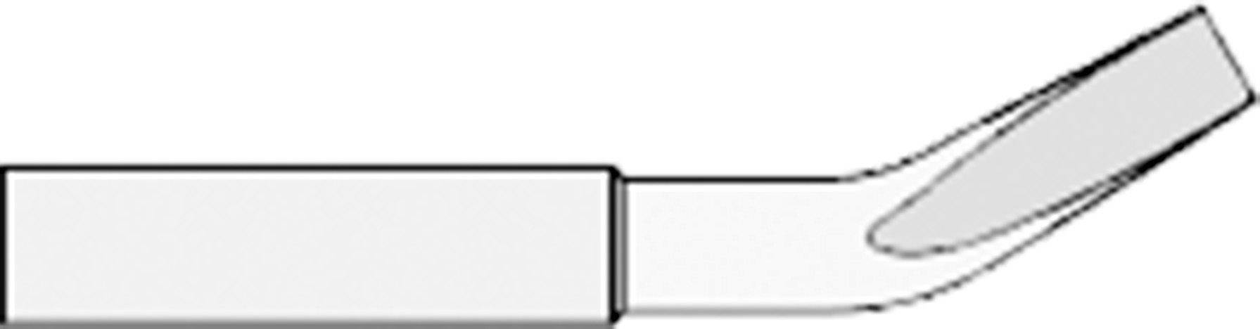 Weller XNT MX Loddespids Mejselform, bøjet Spidsstørrelse 3.2 mm Indhold 1 stk
