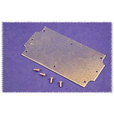 Hammond Electronics 1555CFPL Montageplatte (L x B x H) 108 x 52 x 1.6 mm Stahlblech Natur 1 St. 