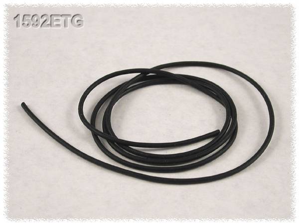 Hammond Electronics 1592ETG Dichtung Silikon Schwarz 1 St.