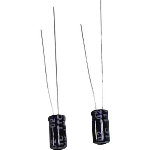 Thumbnail - Subminiatur Elektrolyt-Kondensator radial bedrahtet 2 mm 10 µF 50 V 20 % (Ø x H) 5 mm x 7 mm 1 St.