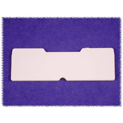 Hammond Electronics 1599HD-Bulk Batterieabgrenzungsplatte ABS Grau 1 St.