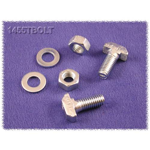 Hammond Electronics 1455TBOLT Befestigungsschraube Stahl Silber 2 St.