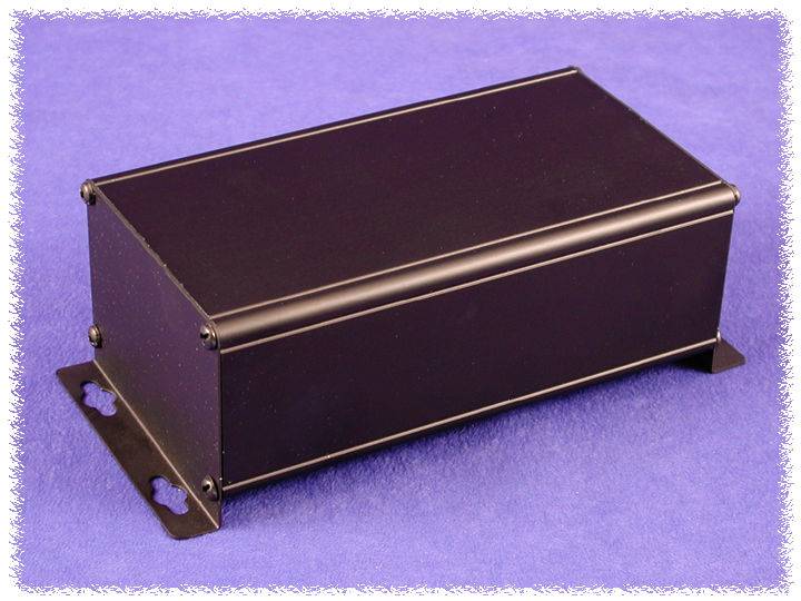 HAMMOND Wand-Gehäuse 188 x 88.9 x 56 Aluminium Schwarz Hammond Electronics 1455ZT1601BK 1 St.