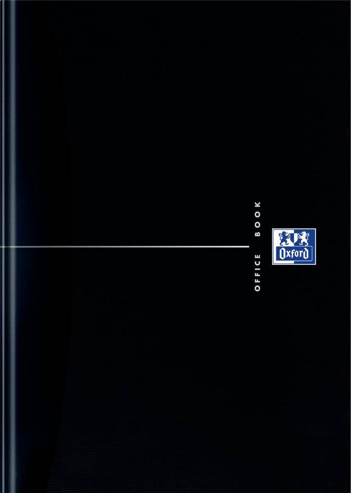Geschäftsbuch Smart Black A4 liniert 96 Blatt schwarz-0