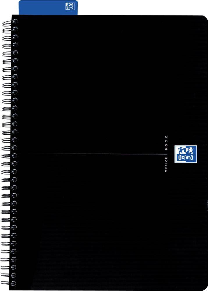 Oxford Collegeblock BLACK 100050228 DIN A4+ kariert 70Bl-0