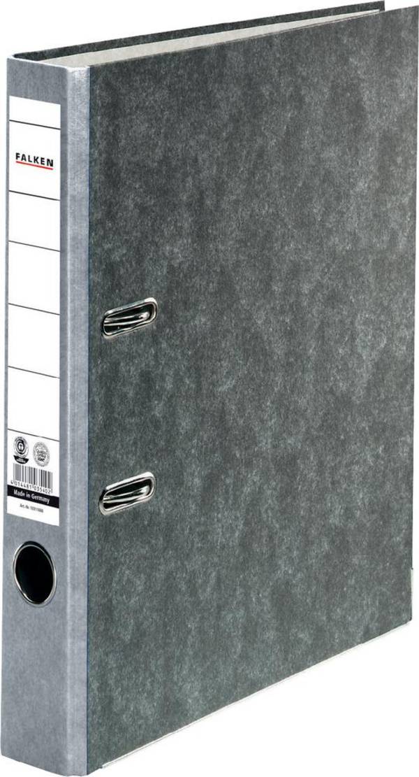 Ordner S50 DIN A4 50mm RC Pappe grau