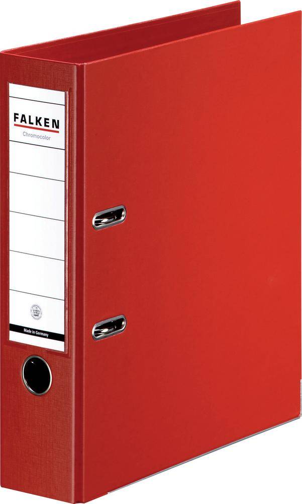 Ordner Chromocolor A4 PP 80mm rot-0