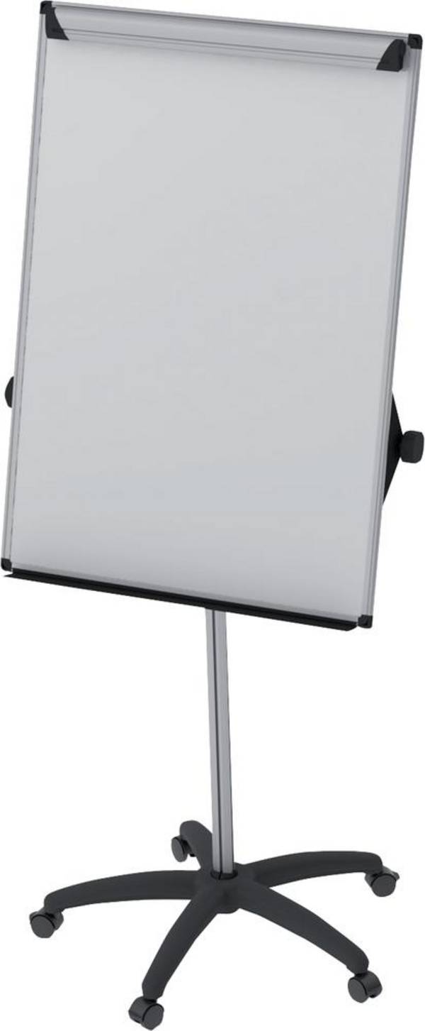 Flipchart mobil Aluminium 70x100cm silber