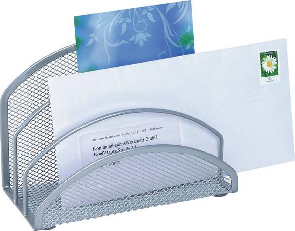 Briefständer Office 3 Fächer silber