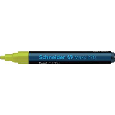 Schneider Maxx 270 - Marker - Gelb - alkoholbasierte Tinte-0