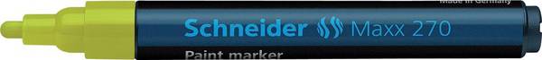 Schneider Maxx 270 - Marker - Gelb - alkoholbasierte Tinte