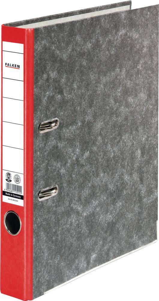 Ordner S50 DIN A4 50mm RC Pappe rot