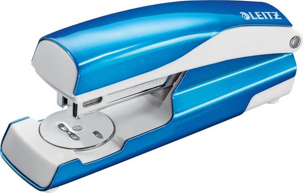 LEITZ Heftgerät 5502 WOW/5502-10-36, blau metallic