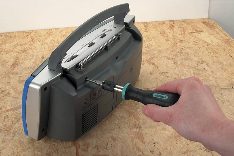 Wolfcraft 1240000 Werkstatt Schraubendreher-Set 1/4" (6.3 mm)-1